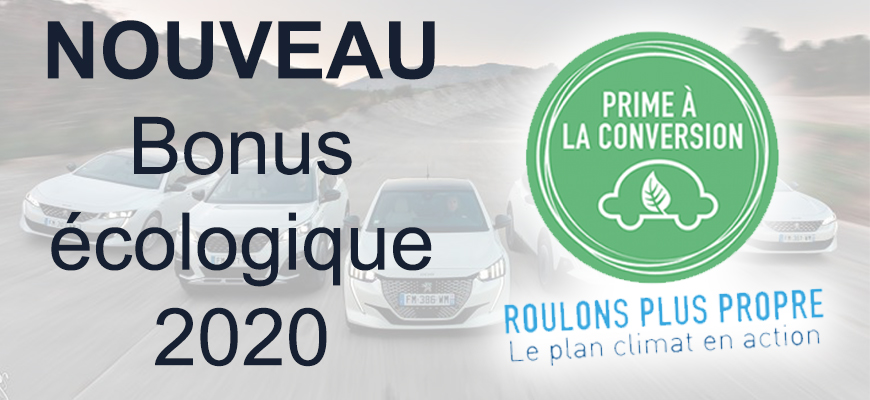 Nouveau Bonus écologique 